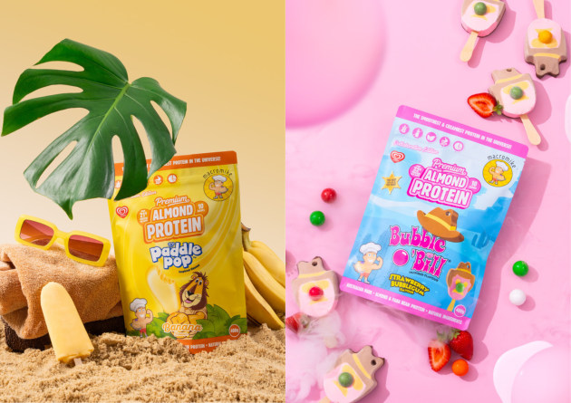 Brand engagement agency, Asembl, has brought together more iconic flavours from The Magnum Ice Cream Company (TMICC) with plant-based protein powders from Macro Mike &ndash; inspired by Streets Bubble O&rsquo;Bill and Banana Paddle Pop.
Source: Asembl