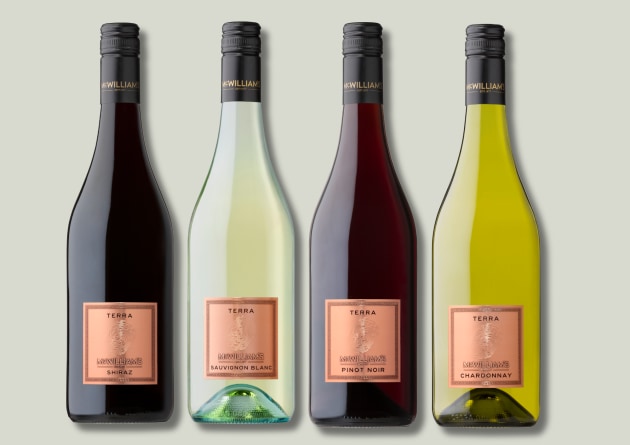 Calabria Family Wine Group brand, McWilliam&rsquo;s, has introduced a new collection of contemporary table wines, Terra. Available nationally, the range features four varietals &ndash; Sauvignon Blanc, Chardonnay, Pinot Noir and Shiraz.
Source: McWilliam's
