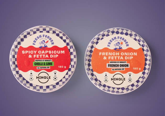 Two Australian food brands, Fresh Fodder and Mingle Seasoning, have joined forces to launch a range of premium dips &ndash; now available in French Onion & Fetta and Spicy Capsicum & Fetta.
Source: Mingle Seasoning
