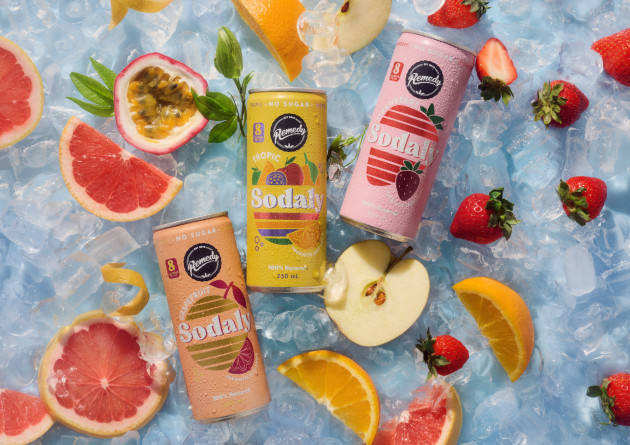 Functional beverage brand, Remedy Drinks, has expanded its Sodaly pre-biotic soft drink range with the launch of three new flavours &ndash; Tropic, Strawberry, and Grapefruit.
Source: Remedy Drinks
