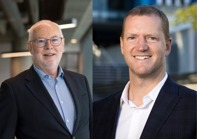 Fonterra Co-operative Group has announced changes to its management team to support the next phase of its strategic delivery, after the release of its revised strategy at the end of September.
Pictured are Mike Cronin and Matt Bolger.
Source: Fonterra