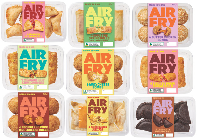 Woolworths Supermarkets has launched an exclusive new snacking range designed as a convenient bite to eat, inspired by the rise in air fryer use.
Source: Woolworths