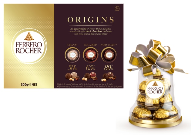 Ferrero Rocher is ready for the festive season, with the launch of its limited-edition Christmas range &ndash; featuring two new products and returning fan favourites.
Source: Ferrero