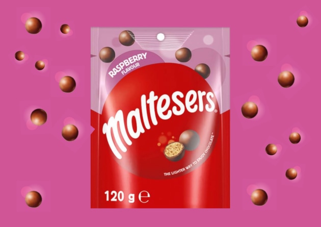 Iconic Mars Wrigley brand, Maltesers, is bringing back a fan-favourite flavour for a berry sweet treat. Maltesers Raspberry is returning to deliver the classic Maltesers crunch with a delicious sweet twist.
Source: Mars Wrigley