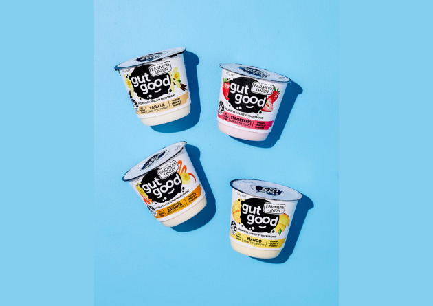 Bega&rsquo;s Greek Style yogurt brand, Farmers Union, has launched its latest product, Gut Good, in four flavours, aimed at the social media sensation that is gut health. 
Source: Farmer's Union