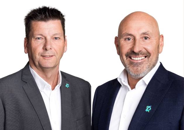 Melbourne-based producer, Pure Dairy, has appointed Lee Shipley (left) as general manager of wholesale/retail sales and Tim Bonaguro (right) as general manager of corporate sales, as the company gears up for expansion.
Source: Pure Dairy