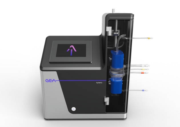 Global systems supplier, GEA Group, has introduced the world's smallest single use disk stack centrifuge for use in the biopharmaceutical, food and new food industries &ndash; the kytero 10.
Source: GEA
