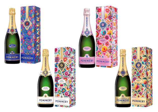 Maison Pommery has released its Champagne Pommery 2025 World Collection, this year paying homage to the traditional iconography of Mexico &ndash; with vivid floral patterns decorating the limited-edition gift boxes.
Source: Maison Pommery