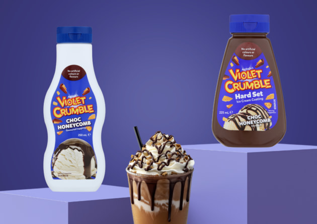 Brand engagement agency, Asembl, has delivered another partnership for Australians to enjoy iconic products in new formats, bringing together Menz and Kr&uuml;ger Asia-Pacific to launch Violet Crumble flavoured toppings.
Source: Asembl
