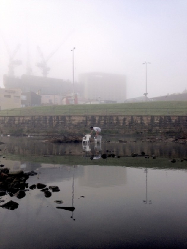 James Nguyen, RiverCrossing (still), 2015, single-channel video.