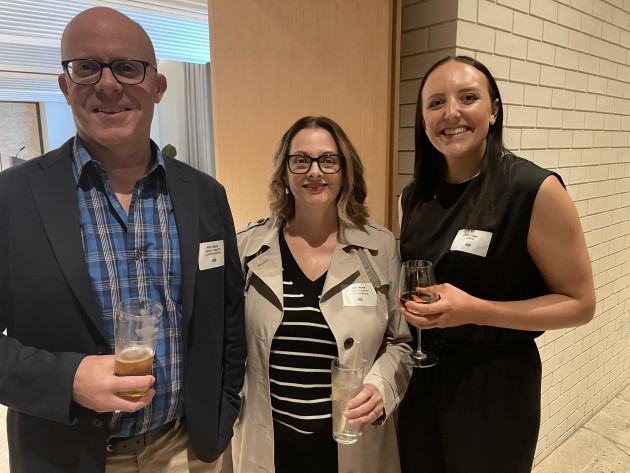 Nick Moore and Peta Moore, Nectar Creative Communications and Denni Egan, APPMA.