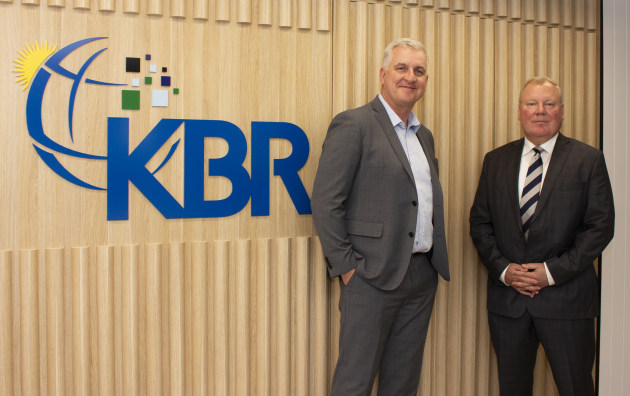 KBR&rsquo;s Nic Maan and QinetiQ MD, Advisory Services, Paul Angelatos.
Credit: KBR