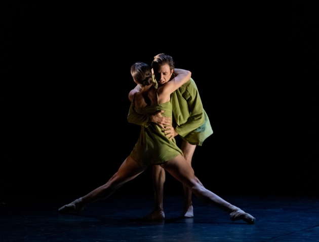 Nikki Blain and Ludovico di Ubaldo in Matthew Lehmann's 'Truth'.