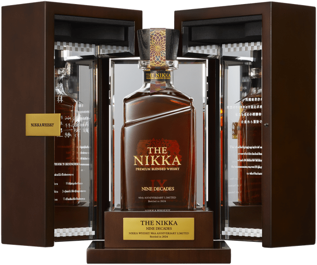 Japanese whisky distiller, Nikka Whisky, is releasing a unique new blend in celebration of its 90th anniversary, combining whiskies from the past nine decades into the limited edition Nikka Nine Decades whisky.
Source: Nikka Whisky