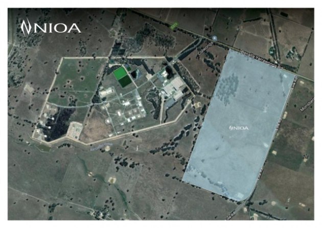 NIOA's land purchase next to the Benalla plant. NIOA