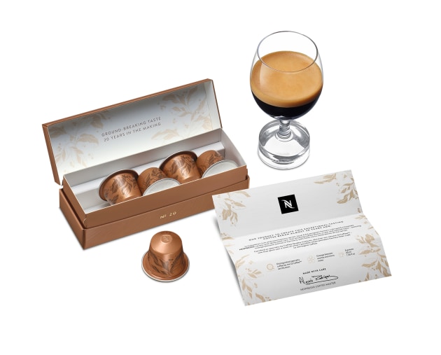 Nespresso has released a bespoke coffee, N&deg;20, the culmination of 20 years of research and dedication, developed with the goal of creating the &lsquo;ultimate cup of coffee&rsquo;.