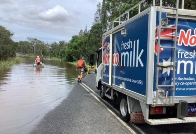 Australia&rsquo;s largest dairy co-operative, Norco, said catastrophic flooding in Lismore cost the company more than $100m. (Image: Norco LinkedIn)