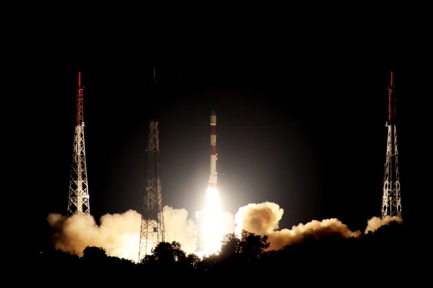 The NovaSAR-1 launching from India.
CSIRO