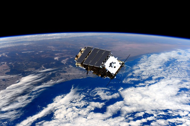 The NovaSAR satellite in flight over Australia. (CSIRO)