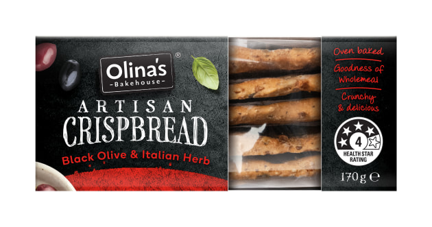 Creators of premium crackers Olina&rsquo;s Bakehouse as fired up the ovens for a new range of crispbreads. There are three varieties in the range featuring wholemeal, sprouted seeds and crunchy grains with no artificial colours or flavours.