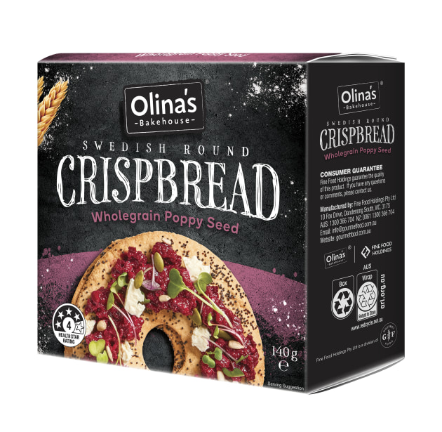 Creators of premium crackers Olina&rsquo;s Bakehouse as fired up the ovens for a new range of crispbreads. There are three varieties in the range featuring wholemeal, sprouted seeds and crunchy grains with no artificial colours or flavours.