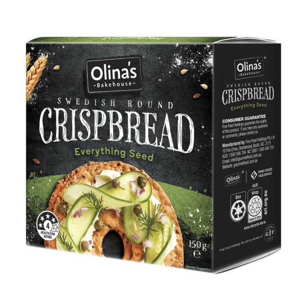 Creators of premium crackers Olina&rsquo;s Bakehouse as fired up the ovens for a new range of crispbreads. There are three varieties in the range featuring wholemeal, sprouted seeds and crunchy grains with no artificial colours or flavours.