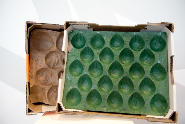 PIDA 2020: Sustainable Packaging Design - Product Protection, joint Gold winner is Orora Fibre Packaging (now Opal Packaging), for recyclable moulded paper inserts for fresh produce.