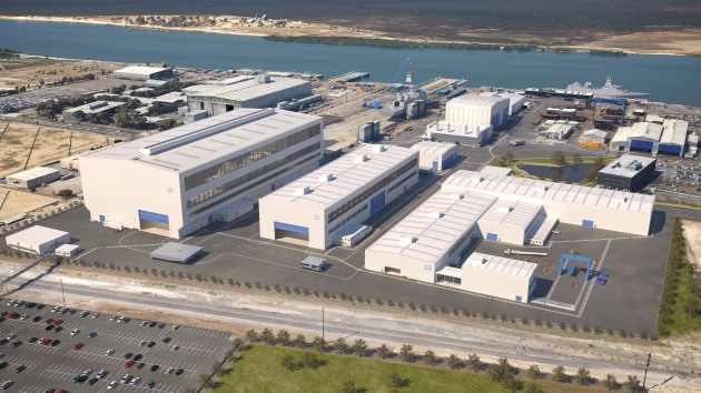 The Osborne South Naval Shipbuilding Precinct, pictured.
Credit: Defence