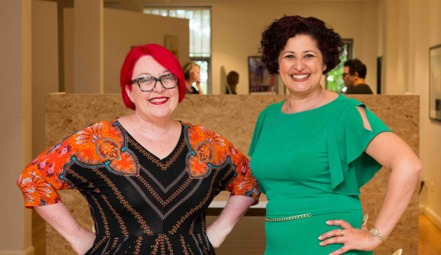 Outspoken Women founders LJ Loch and Louise Pascale. Credit: OW