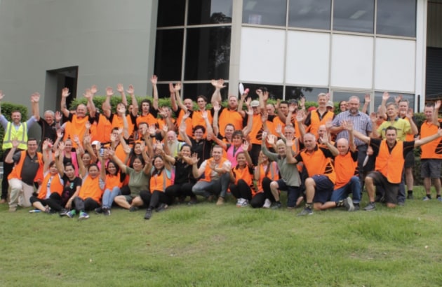 Good news: Staff at Ovato Packaging, now part of Platypus Print Packaging
Image: Platypus