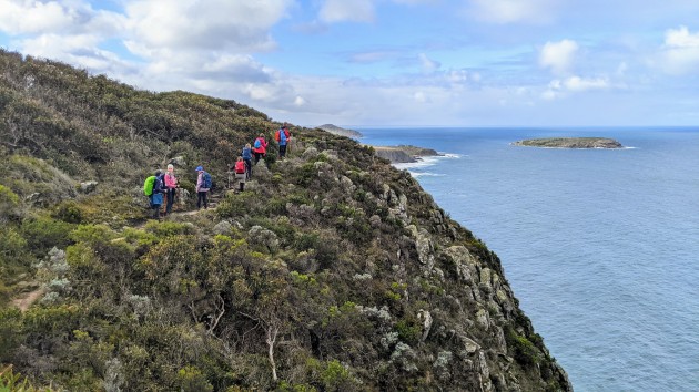 Overlooking West Island.