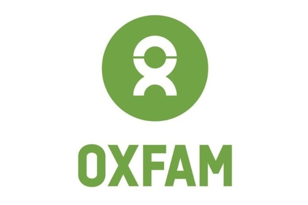 Oxfam logo.