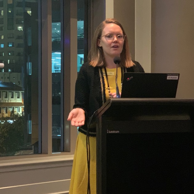Amy Cobb shared that OzHarvest has rescued over 7.2 million kilograms of food to create 23 million meals in Queensland.