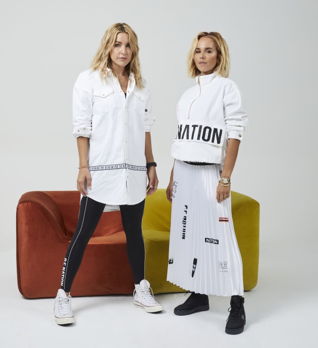 P.E Nation - Claire Tregoning and Pip Edwards.