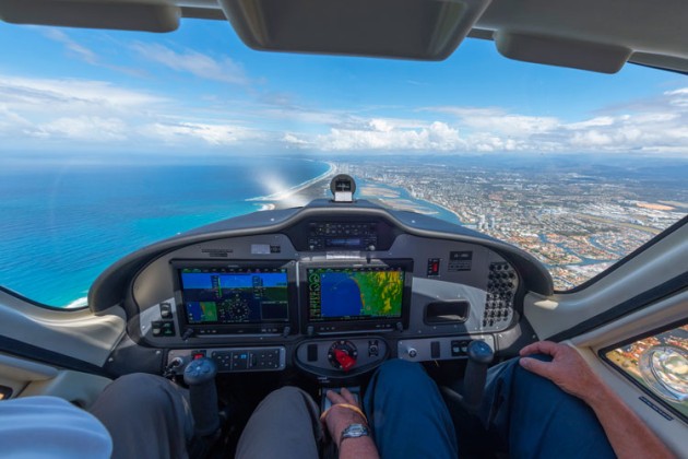 G3X avionics in the P2008. (John Absolon)
