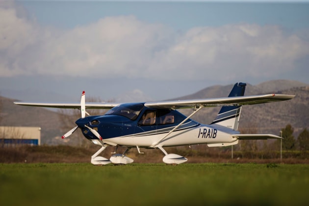 Tecnam's P2010 MKII with a 215-hp engine. (Tecnam)