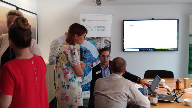 GreenChip's Anthony Peyton discussed the Australian Recycling Label (ARL), a joint initiative between Planet Ark and PREP Design.