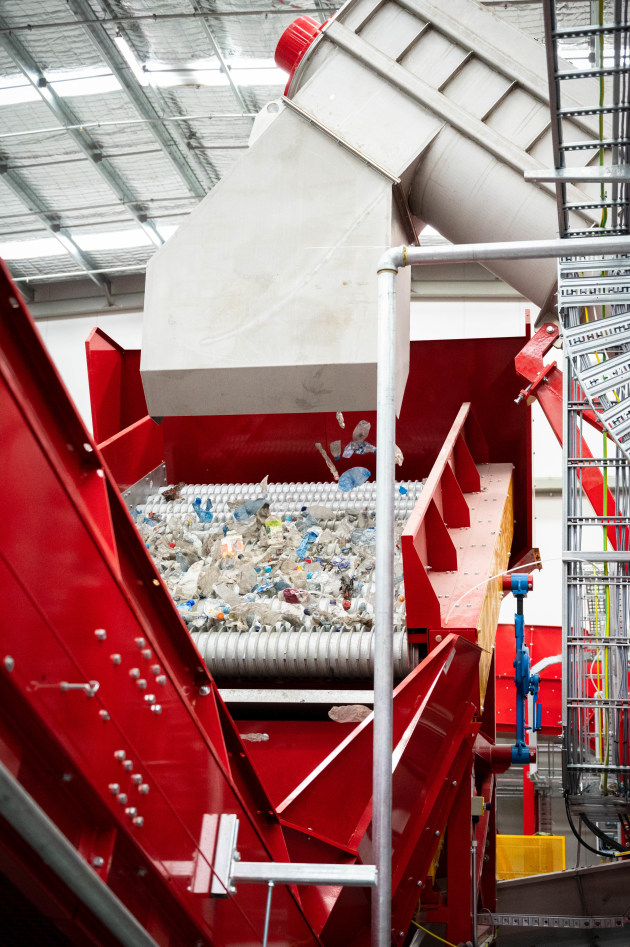 The launch of a $45 million PET recycling plant in Albury-Wodonga will increase the amount of locally sourced and recycled PET by two thirds, with roughly one billion PET beverage bottles being recycled every year. The project is the work of Circular Plastics Australia, a JV between beverage competitors Asahi Beverages and Coca-Cola Europacific Partners (CCEP), Pact Group, and Cleanaway Waste Management. (Image source: Pact Group)