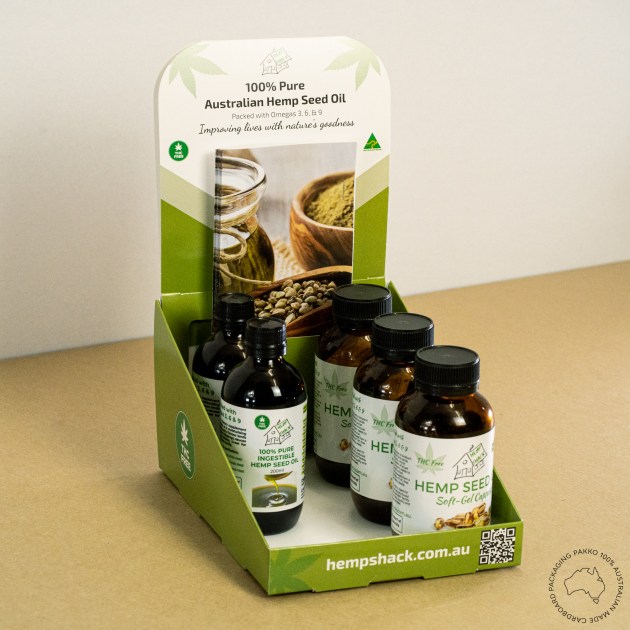 Pakko Counter Display (Pakko): PIDA Labelling & Decoration Award finalist.
