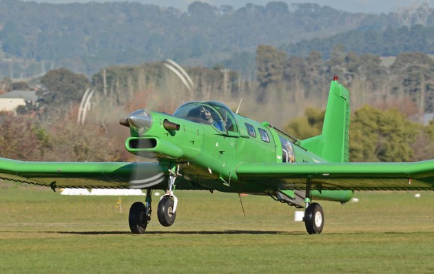 A Pacific Aerospace Cresco used in Australia for skydiving operations. (Steve Hitchen)