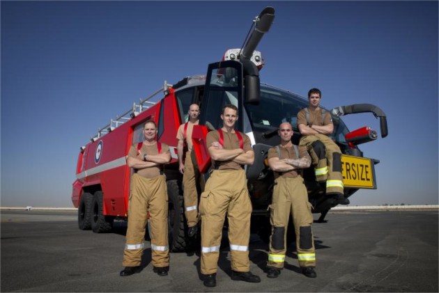 A file photo of a RAAF Panther firefighting vehicle.
Defence