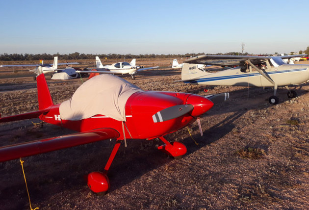 At its peak, Ausfly played host to 150 aircraft. (Tony Self)