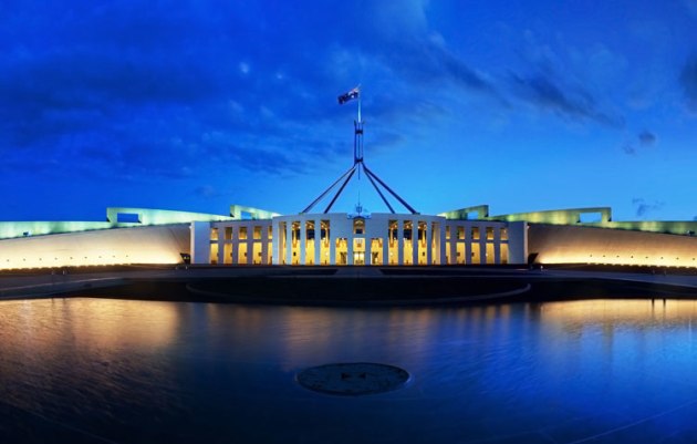 Parliament House in Canberra, site of several inquiries into aviation. (JJ)