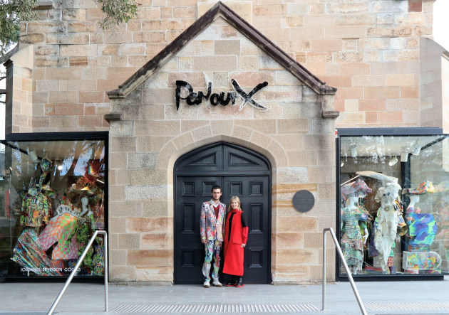 Iordanes Spyridon Gogos founder Jordan Gogos and Parlour X director Eva Galambos.
