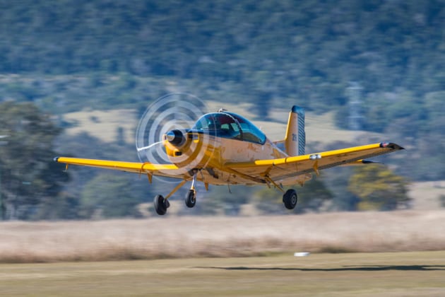 A CT-4 in the paint scheme that gave them the name "plastic parrot". (John Absolon)