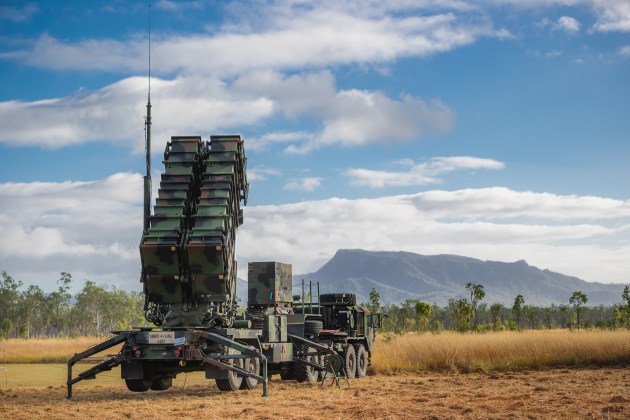 A US Army M901 Launching Station is in position in the Shoalwater Bay Training Area. (Defence)