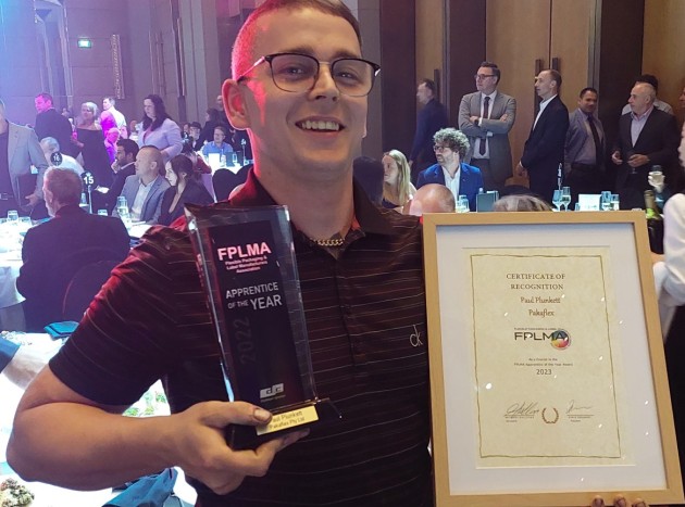 Apprentice of Year: Paul Plunkett, Pakaflex