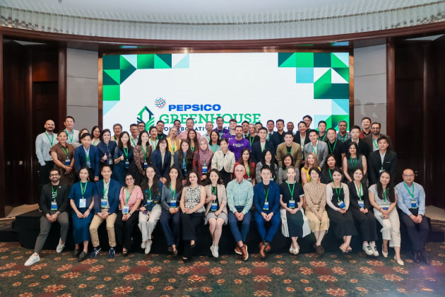 PepsiCo has announced the winners of its 2025 Asia Pacific (APAC) Greenhouse Accelerator (GHAC) program. Pictured are the finalists and PepsiCo team at the final event in Shanghai, China.
Source: PepsiCo