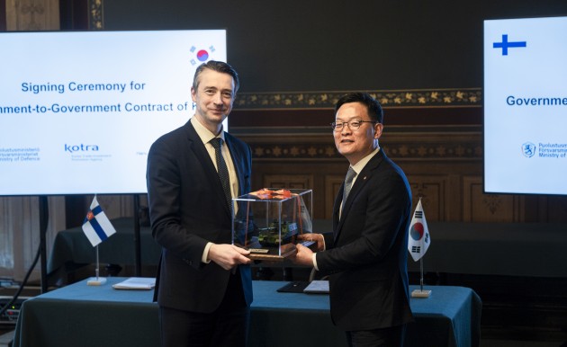 Hanwha Aerospace has signed a follow-on contract with the Finnish Ministry of Defence for the additional supply of K9 Self-Propelled Howitzers, with the cost of approximately EUR 546 million.&nbsp;

Credit: Hanwha Aerospace