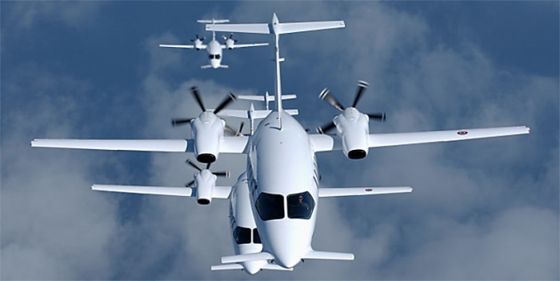 A nine-aircraft order has given Piaggio reason to re-start production. (Piaggio Aerospace)